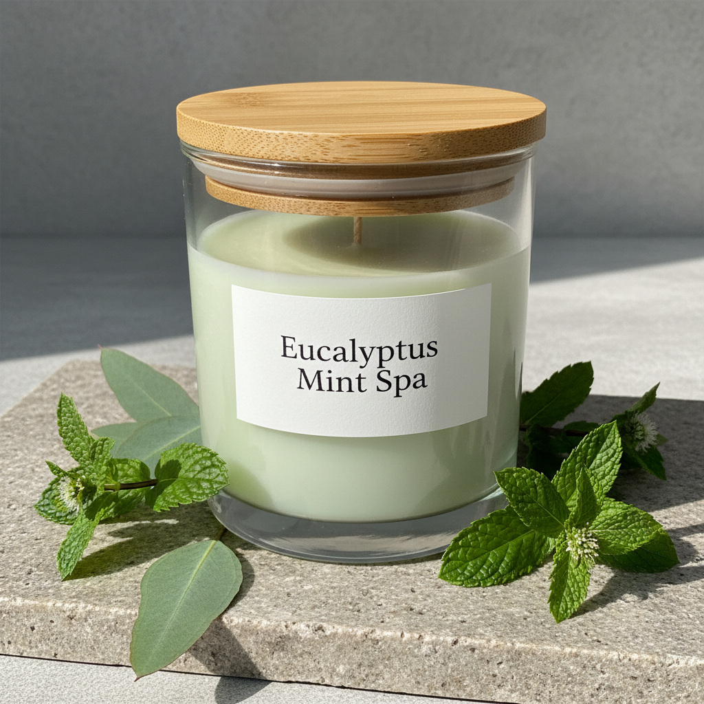 Eucalyptus Mint Spa Soy Candle