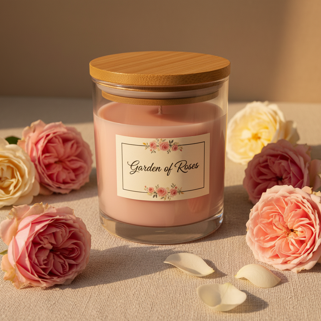 Garden of Roses Soy Candle