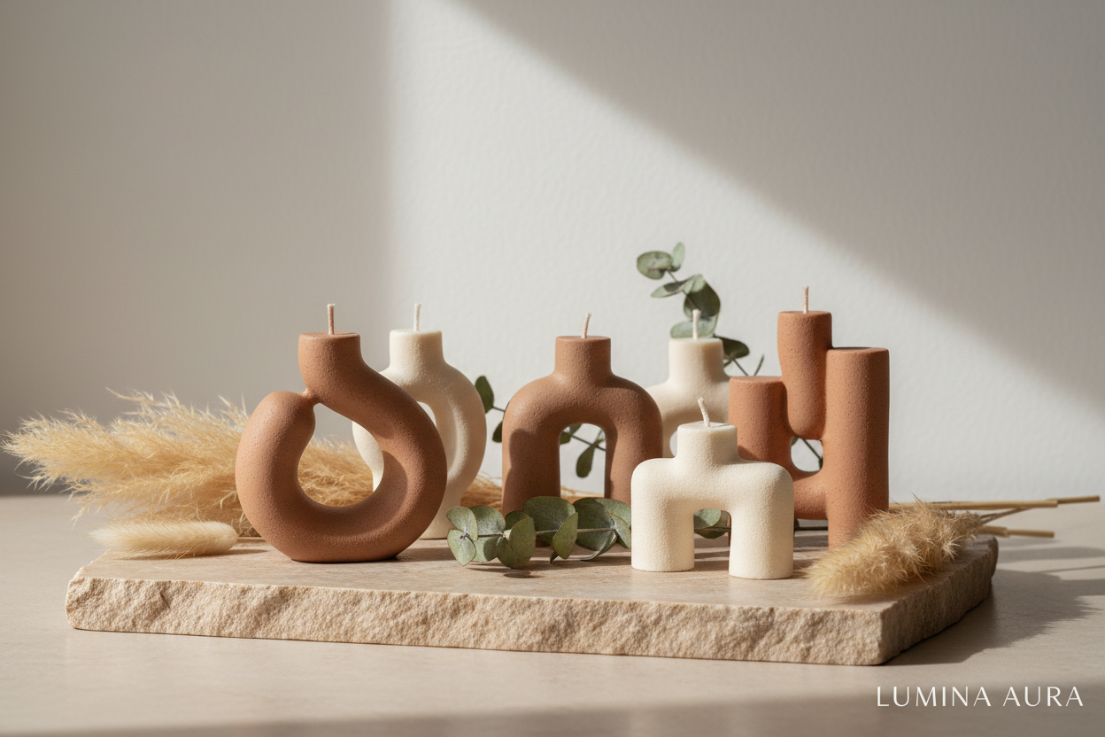 Premium candle hero banner