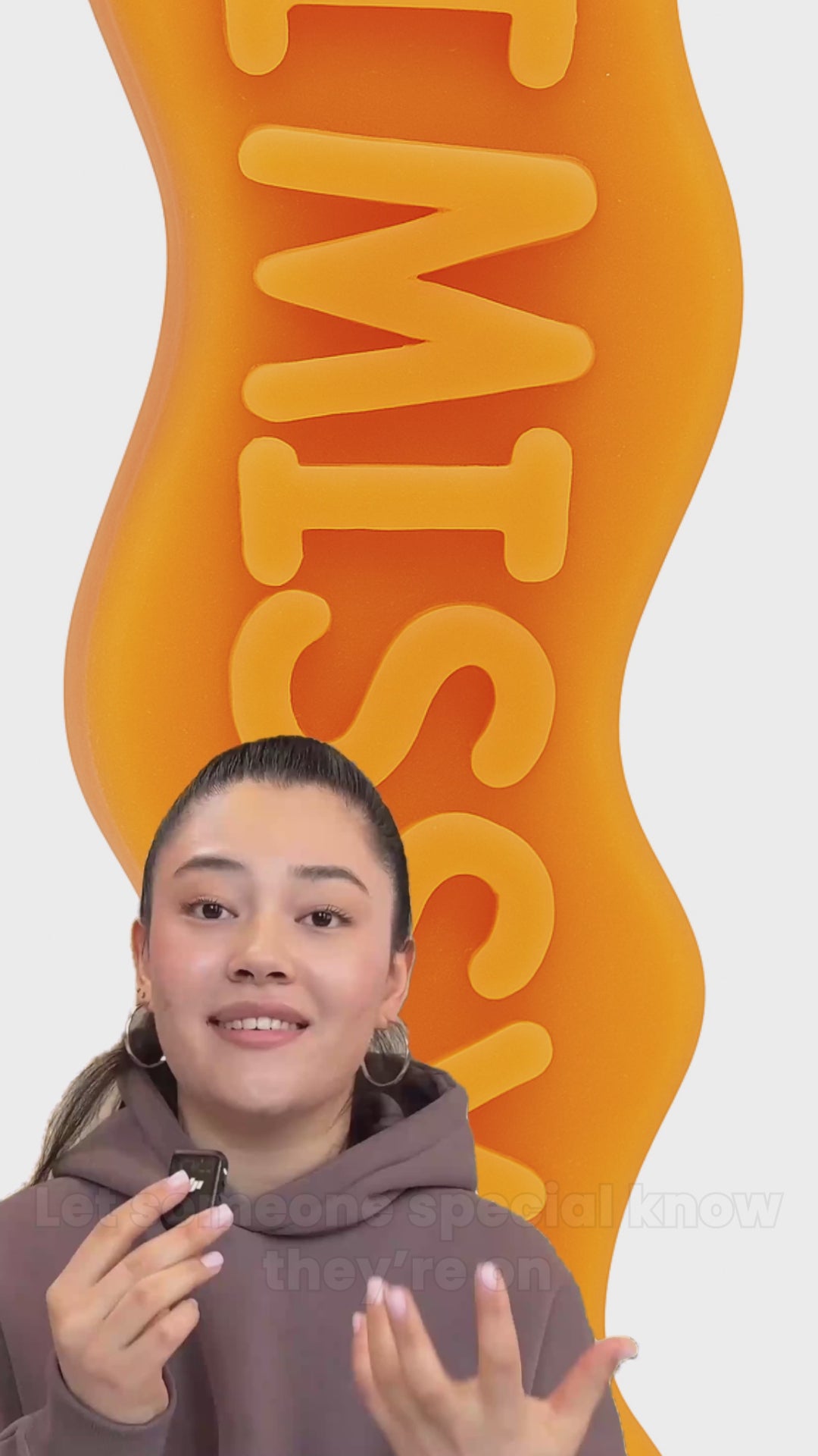 Orange I Miss You Candle – Warm Remembrance Candle