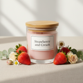 Strawberry and Cream Soy Candle